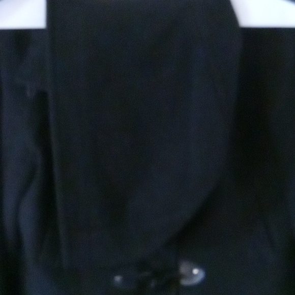 Cole Haan Black Wool Pea Coat - Picture 8 of 8